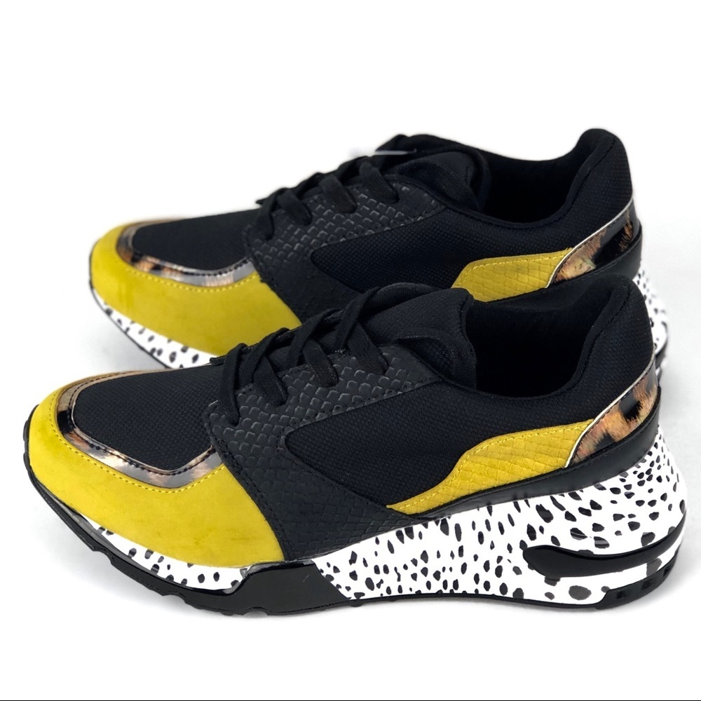 Steve Madden Green Cliff Sneakers Shoes - Picture 3 of 7